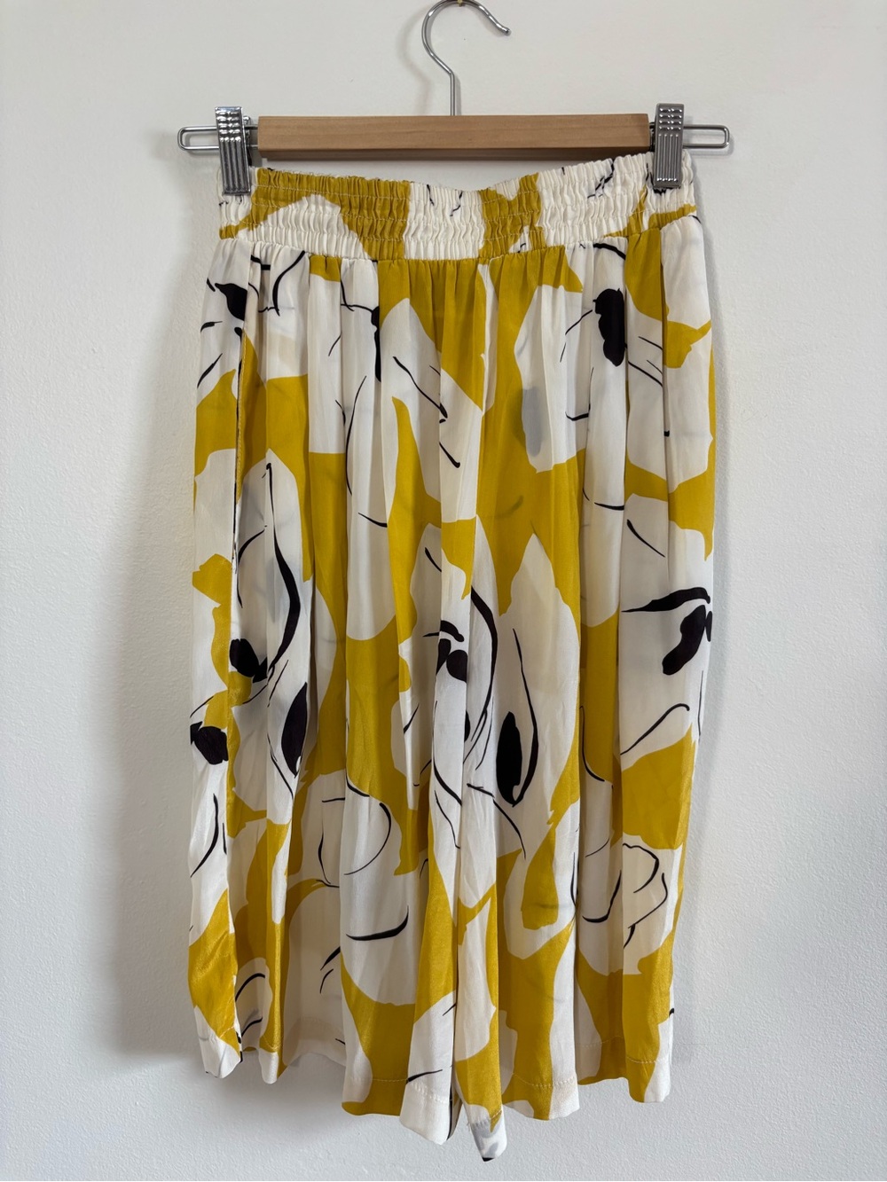 Women’s Yellow Floral Shorts